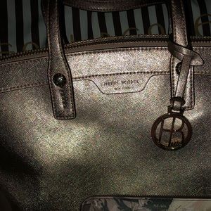 Henri Bendel Rose Gold West 57th Satchel